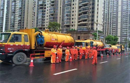 玉环市政管道清淤